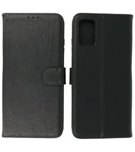 Motorola Moto E22 Hoesje Book Case Portemonnee Telefoonhoesje - Zwart