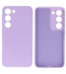 2.0mm Dikke Fashion Telefoonhoesje Siliconen Hoesje voor de Samsung Galaxy S23 Plus - Paars 2.0mm Dikke Fashion Telefoonhoesje Siliconen Hoesje voor de Samsung Galaxy S23 Plus - Paars