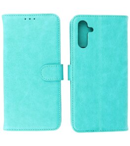 Samsung Galaxy A24 4G Hoesje Book Case Portemonnee Telefoonhoesje - Groen Samsung Galaxy A24 4G Hoesje Book Case Portemonnee Telefoonhoesje - Groen