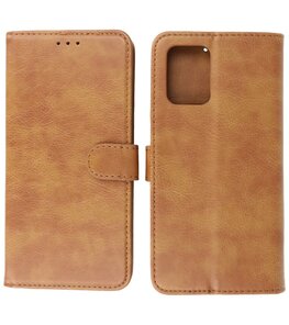 Motorola Moto G73 Hoesje Book Case Portemonnee Telefoonhoesje - Bruin Motorola Moto G73 Hoesje Book Case Portemonnee Telefoonhoesje - Bruin
