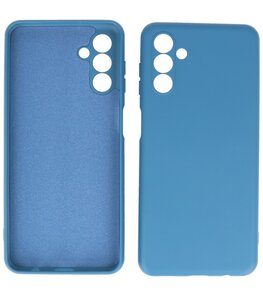 Samsung Galaxy A24 4G Hoesje - 2.0mm Dikke Fashion Telefoonhoesje Backcover - Siliconen Hoesje - Navy Samsung Galaxy A24 4G Hoesje - 2.0mm Dikke Fashion Telefoonhoesje Backcover - Siliconen Hoesje - Navy