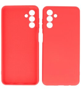 Samsung Galaxy A24 4G Hoesje - 2.0mm Dikke Fashion Telefoonhoesje Backcover - Siliconen Hoesje - Rood Samsung Galaxy A24 4G Hoesje - 2.0mm Dikke Fashion Telefoonhoesje Backcover - Siliconen Hoesje - Rood