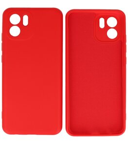 Xiaomi Redmi A1 Hoesje - 2.0mm Dikke Fashion Telefoonhoesje Backcover - Siliconen Hoesje - Rood