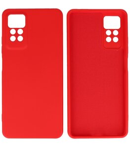 Xiaomi Redmi Note 11 Pro 5G Hoesje - 2.0mm Dikke Fashion Telefoonhoesje Backcover - Siliconen Hoesje - Rood