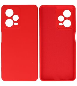 Xiaomi Redmi Note 12 Pro 5G Hoesje - 2.0mm Dikke Fashion Telefoonhoesje Backcover - Siliconen Hoesje - Rood Xiaomi Redmi Note 12 Pro 5G Hoesje - 2.0mm Dikke Fashion Telefoonhoesje Backcover - Siliconen Hoesje - Rood