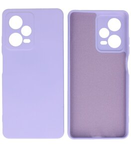 Xiaomi Redmi Note 12 Pro 5G Hoesje - 2.0mm Dikke Fashion Telefoonhoesje Backcover - Siliconen Hoesje - Paars Xiaomi Redmi Note 12 Pro 5G Hoesje - 2.0mm Dikke Fashion Telefoonhoesje Backcover - Siliconen Hoesje - Paars