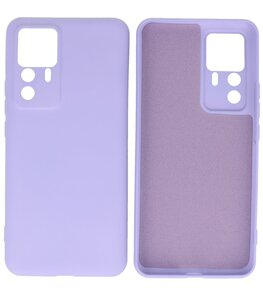Xiaomi 12T Pro Hoesje - 2.0mm Dikke Fashion Telefoonhoesje Backcover - Siliconen Hoesje - Paars Xiaomi 12T Pro Hoesje - 2.0mm Dikke Fashion Telefoonhoesje Backcover - Siliconen Hoesje - Paars