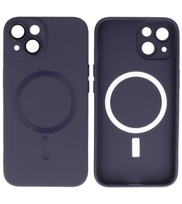 MagSafe Hoesje met Camera Beschermer voor iPhone 14 Nacht Paars MagSafe Hoesje met Camera Beschermer voor iPhone 14 Nacht Paars