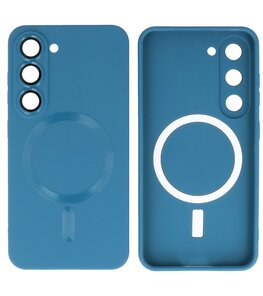 MagSafe Hoesje met Camera Beschermer voor Samsung Galaxy S23 Plus Navy MagSafe Hoesje met Camera Beschermer voor Samsung Galaxy S23 Plus Navy