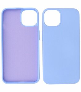 iPhone 15 Plus Hoesje - 2.0mm Dikke Fashion Telefoonhoesje Backcover - Paars iPhone 15 Plus Hoesje - 2.0mm Dikke Fashion Telefoonhoesje Backcover - Paars