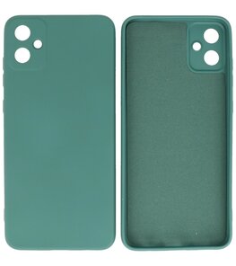 Samsung Galaxy A05 Hoesje Fashion Backcover Telefoonhoesje Donker Groen