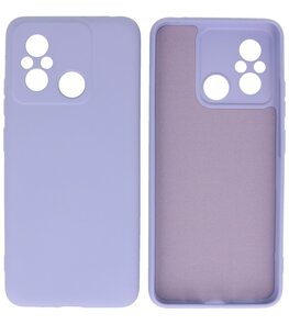 Xiaomi Redmi 12C Hoesje Fashion Backcover Telefoonhoesje Paars Xiaomi Redmi 12C Hoesje Fashion Backcover Telefoonhoesje Paars