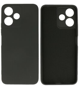 Xiaomi Redmi 12 - 12 5G Hoesje Fashion Backcover Telefoonhoesje Zwart