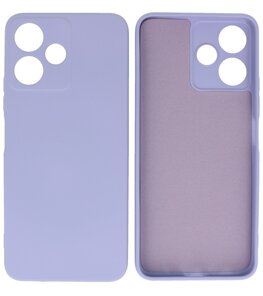 Xiaomi Redmi 12 - 12 5G Hoesje Fashion Backcover Telefoonhoesje Paars