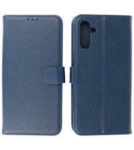 Samsung Galaxy A25 Hoesje Book Case Portemonnee Telefoonhoesje - Navy Samsung Galaxy A25 Hoesje Book Case Portemonnee Telefoonhoesje - Navy