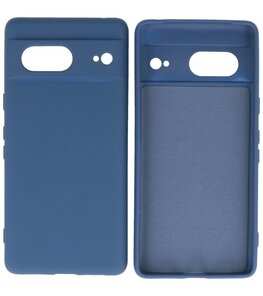 Fashion Color TPU Hoesje Google Pixel 7 Navy