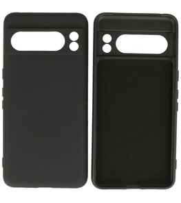 Fashion Color TPU Hoesje Google Pixel 8 Pro Zwart Fashion Color TPU Hoesje Google Pixel 8 Pro Zwart