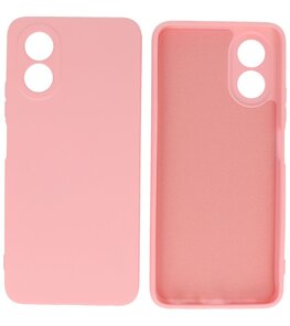 Fashion Color TPU Hoesje OPPO A18 Roze