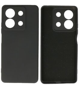 Fashion Color TPU Hoesje Xiaomi Redmi Note 13 5G Zwart