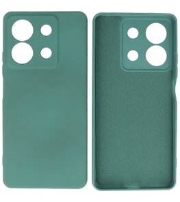 Fashion Color TPU Hoesje Xiaomi Redmi Note 13 5G Donker Groen