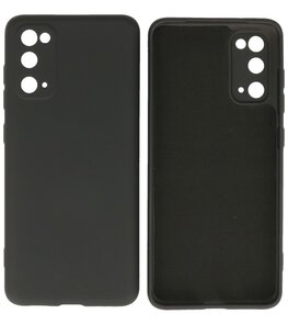 Fashion Backcover Telefoonhoesje voor Samsung Galaxy S20 - Zwart Fashion Backcover Telefoonhoesje voor Samsung Galaxy S20 - Zwart