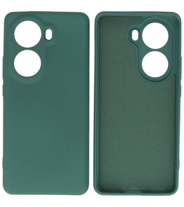 Oppo Reno 11 Hoesje Fashion Backcover Telefoonhoesje Donker Groen Oppo Reno 11 Hoesje Fashion Backcover Telefoonhoesje Donker Groen