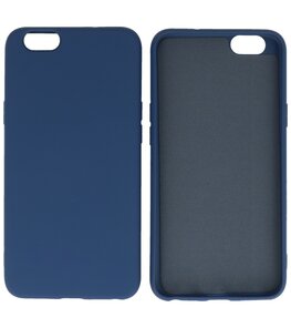 OPPO A59 4G Hoesje Fashion Backcover Telefoonhoesje Navy