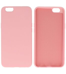 OPPO A59 4G Hoesje Fashion Backcover Telefoonhoesje Roze