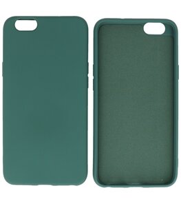 OPPO A59 4G Hoesje Fashion Backcover Telefoonhoesje Donker Groen