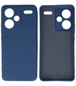Fashion Color TPU Hoesje Xiaomi Redmi Note 13 Pro Plus Navy Fashion Color TPU Hoesje Xiaomi Redmi Note 13 Pro Plus Navy