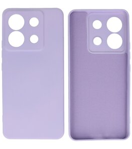 Fashion Color TPU Hoesje Xiaomi Redmi Note 13 Pro Paars