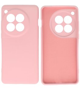 Fashion Color TPU Hoesje OnePlus 12 Roze Fashion Color TPU Hoesje OnePlus 12 Roze