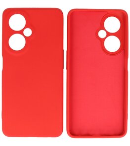 Fashion Color TPU Hoesje OnePlus Nord CE 3 Lite Rood