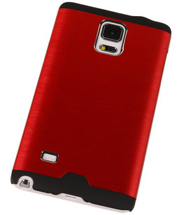 Lichte Aluminium Hardcase Hoesje voor Samsung Galaxy Note 3 Rood