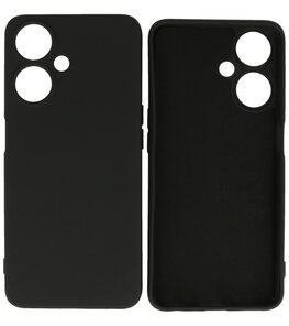 Fashion Color TPU Hoesje OPPO A59 5G Zwart Fashion Color TPU Hoesje OPPO A59 5G Zwart