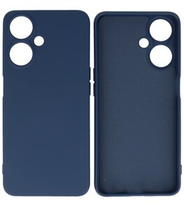 Fashion Color TPU Hoesje OPPO A59 5G Navy Fashion Color TPU Hoesje OPPO A59 5G Navy