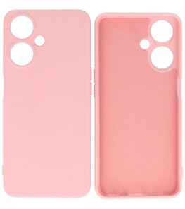 Fashion Color TPU Hoesje OPPO A59 5G Roze Fashion Color TPU Hoesje OPPO A59 5G Roze