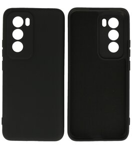 Fashion Color TPU Hoesje Oppo Reno 12 Pro 5G Zwart Fashion Color TPU Hoesje Oppo Reno 12 Pro 5G Zwart