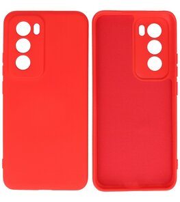 Fashion Color TPU Hoesje Oppo Reno 12 Pro 5G Rood Fashion Color TPU Hoesje Oppo Reno 12 Pro 5G Rood