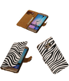 Hoesje voor Samsung Galaxy Grand Max Zebra Booktype Wallet