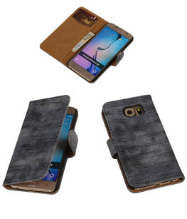 Hoesje voor Samsung Galaxy S6 mini Slang Grijs Hoesje voor Samsung Galaxy S6 mini Slang Grijs