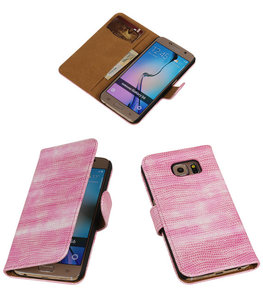 Hoesje voor Samsung Galaxy S6 mini Slang Roze Hoesje voor Samsung Galaxy S6 mini Slang Roze