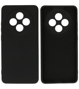 Fashion Color TPU Hoesje OPPO Reno 12F 5G Zwart