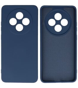 Fashion Color TPU Hoesje OPPO Reno 12F 5G Navy