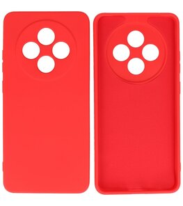 Fashion Color TPU Hoesje OPPO Reno 12F 5G Rood