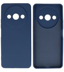 Fashion Color TPU Hoesje Xiaomi Redmi A3 Navy