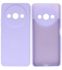Fashion Color TPU Hoesje Xiaomi Redmi A3 Paars