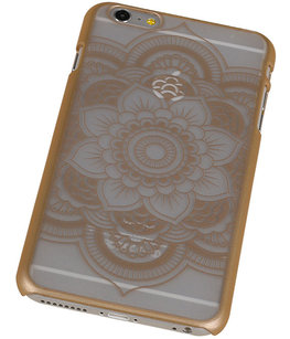 Hoesje voor Apple iPhone 6 Plus - Roma Hardcase Goud