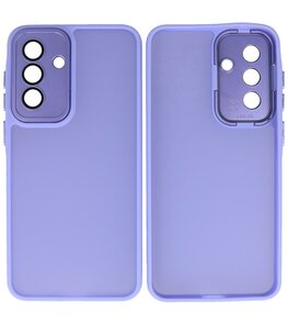 Mat-Transparent met Camera Beschermer Case voor Samsung Galaxy A26 Paars Mat-Transparent met Camera Beschermer Case voor Samsung Galaxy A26 Paars