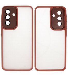Mat-Transparent met Camera Beschermer Case voor Samsung Galaxy A26 Roze Mat-Transparent met Camera Beschermer Case voor Samsung Galaxy A26 Roze